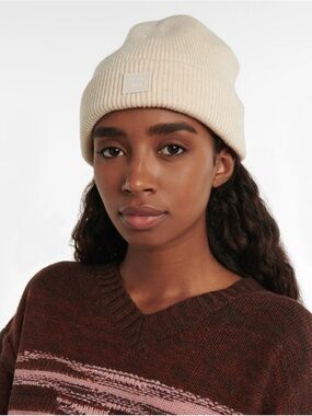 Acne Studios Kansy Ribbed-knit wool Beanie